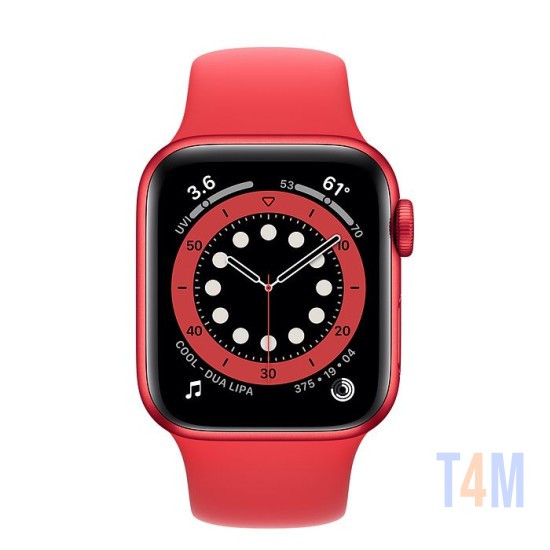 SMARTWATCH T500 PLUS SÉRIE 6 44MM VERMELHO